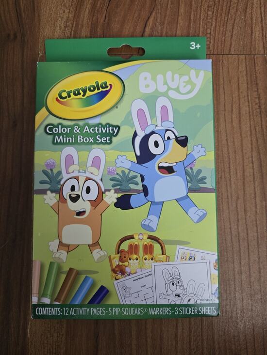 Crayola Other - Crayola Color & Activity Mini Box Bluey